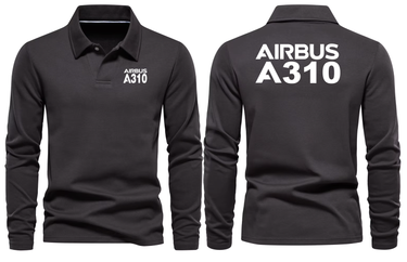 AIRBUS A310 LONG SLEEVE POLO
